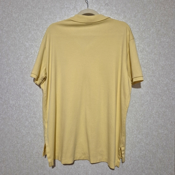 Polo by Ralph Lauren Men's Yellow Polo Shirt..SIZE:L - Picture 11 of 14